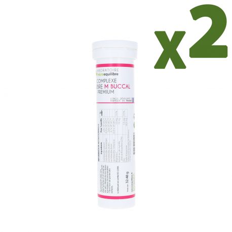 LOT DE 2 X COMPLEXE ÉQUILIBRE M BUCCAL PREMIUM