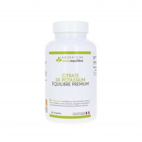 CITRATE DE POTASSIUM ÉQUILIBRE PREMIUM